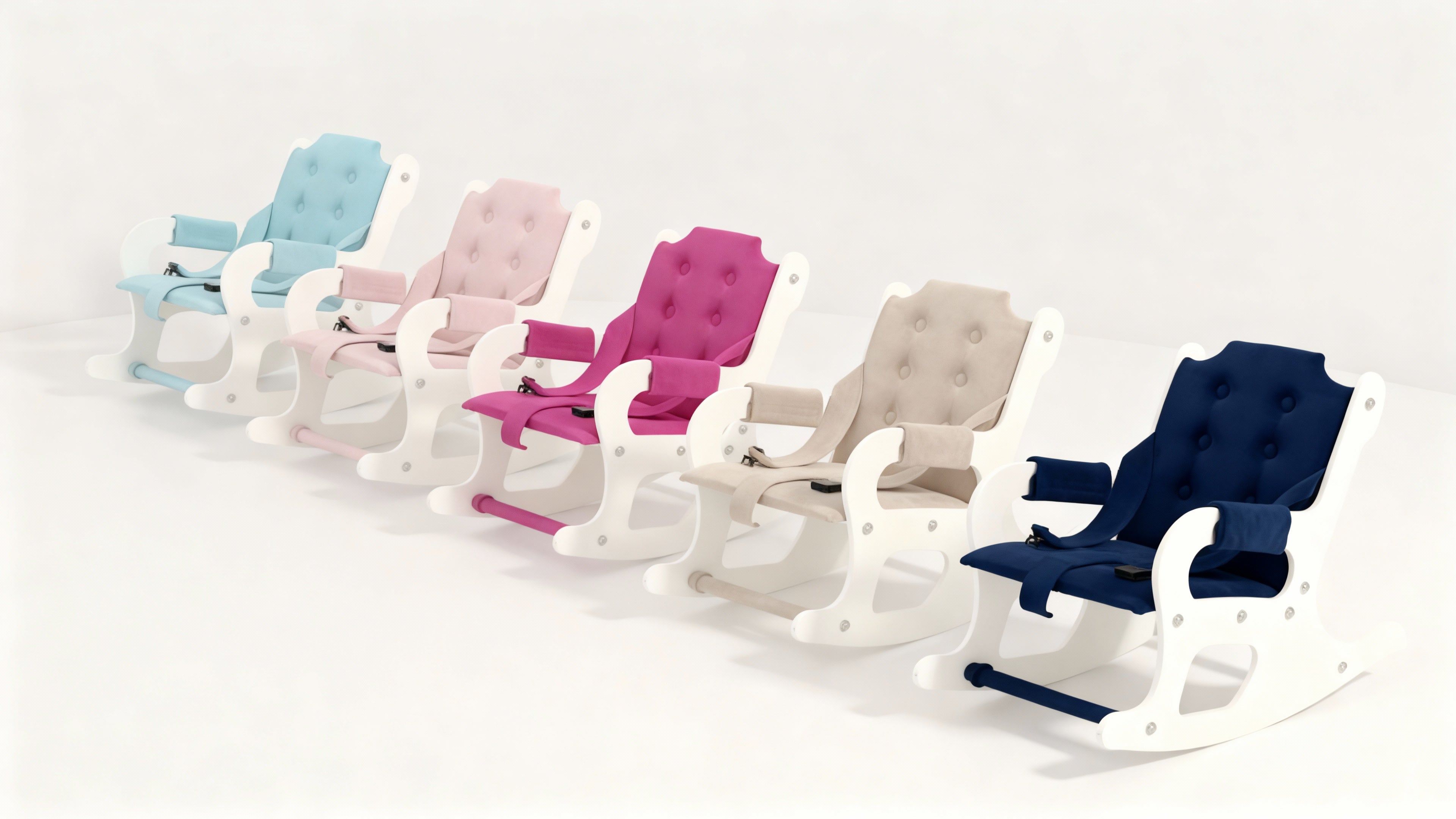 Chaise à bascule pour enfant – Design confort en bois