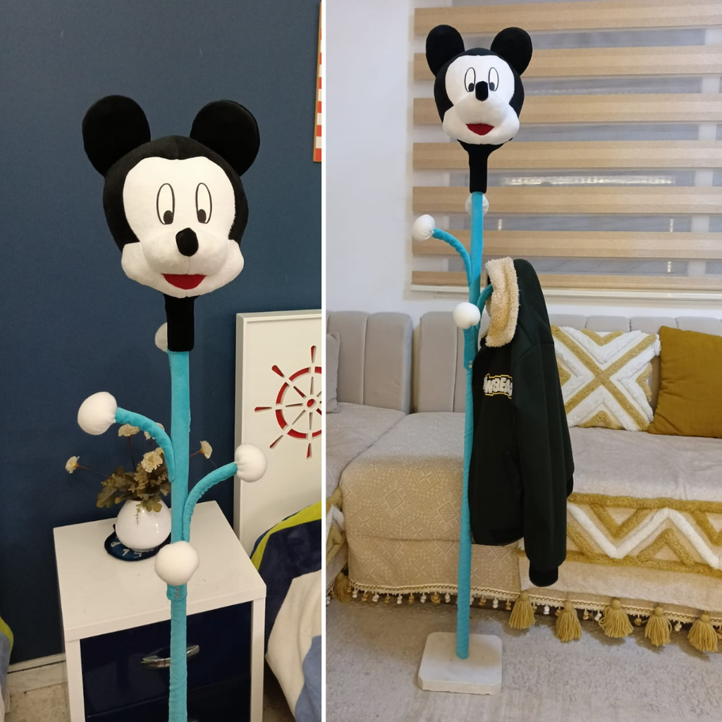 Porte-manteau “Mickey” — rangement ludique pour enfants