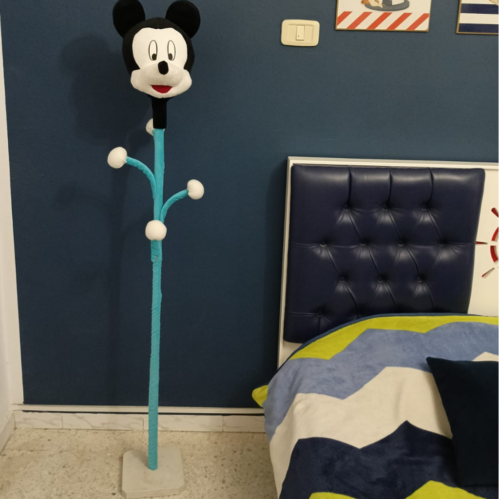Porte-manteau “Mickey” — rangement ludique pour enfants