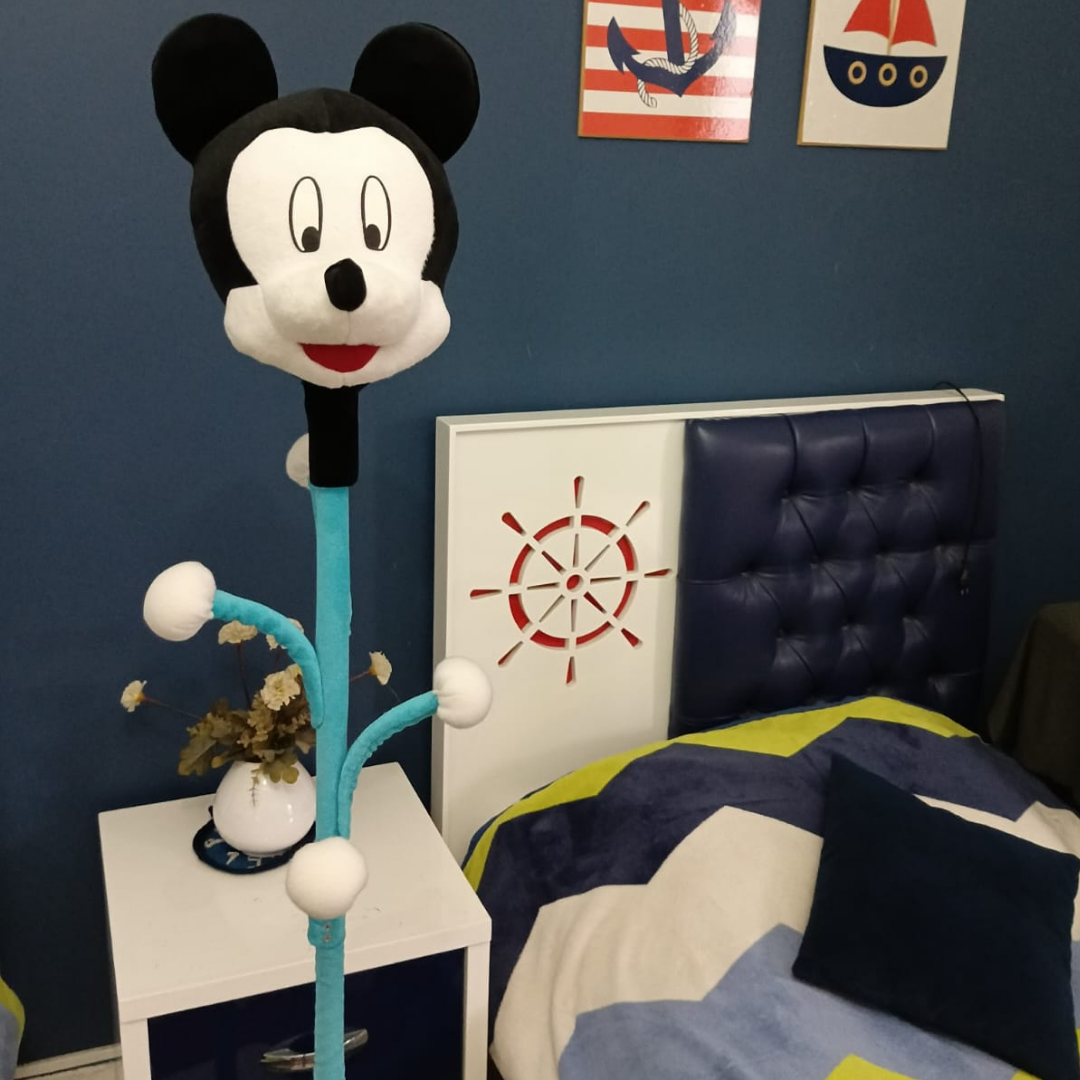 Porte-manteau “Mickey” — rangement ludique pour enfants