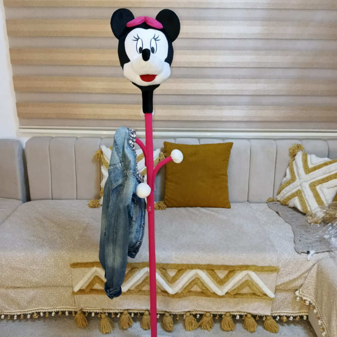 Porte-manteau pour enfant “Minnie” – Design doux et amusant