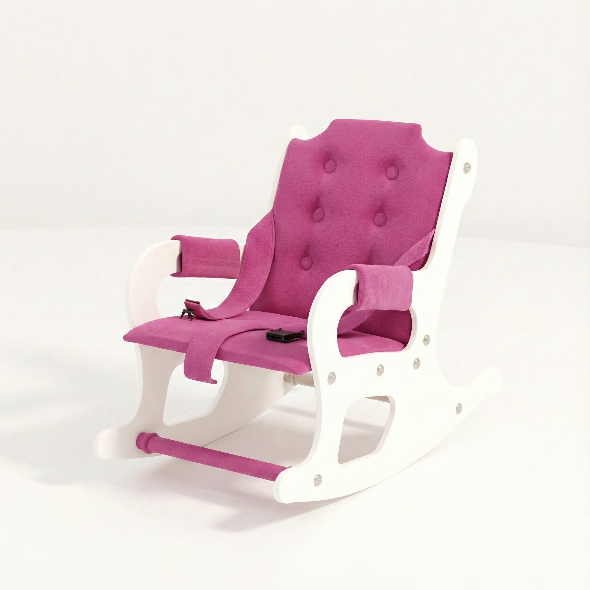 Chaise à bascule pour enfant – Design confort en bois