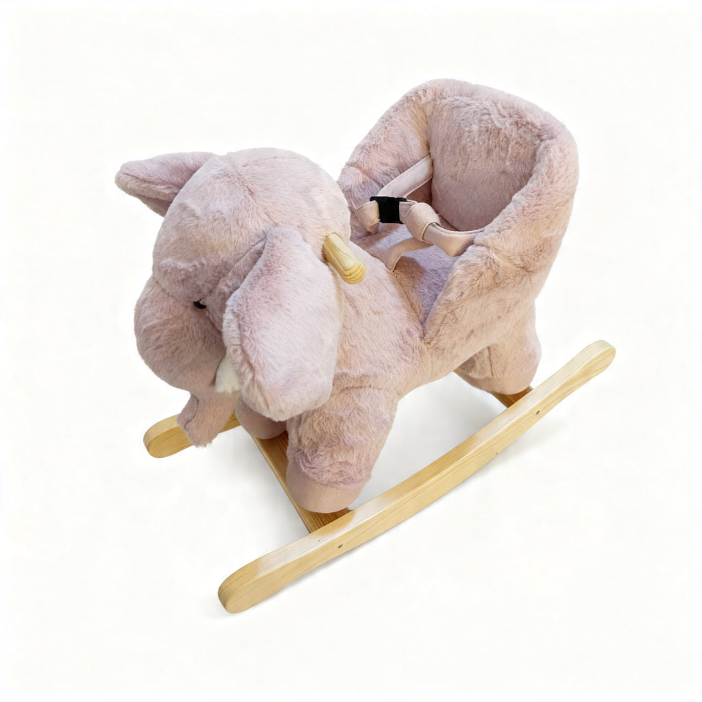 Éléphant à Bascule – Doux & Sécurisé